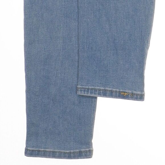 Shein Jeans Womens M Super High Rise Skinny Blue Denim Stretch Measures 28 x 27 - Picture 9 of 10